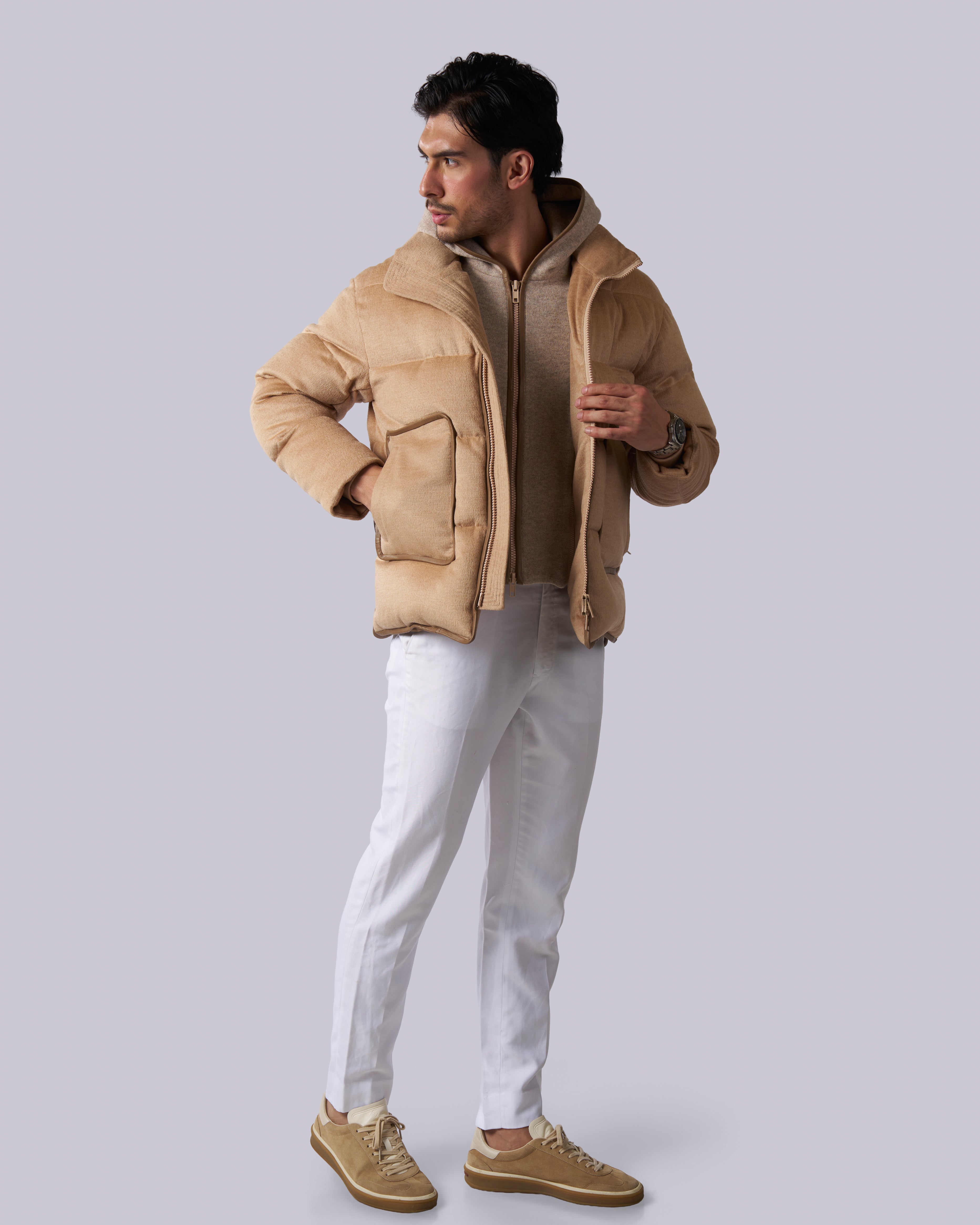Chamonix Wool & Cashmere Puffer
