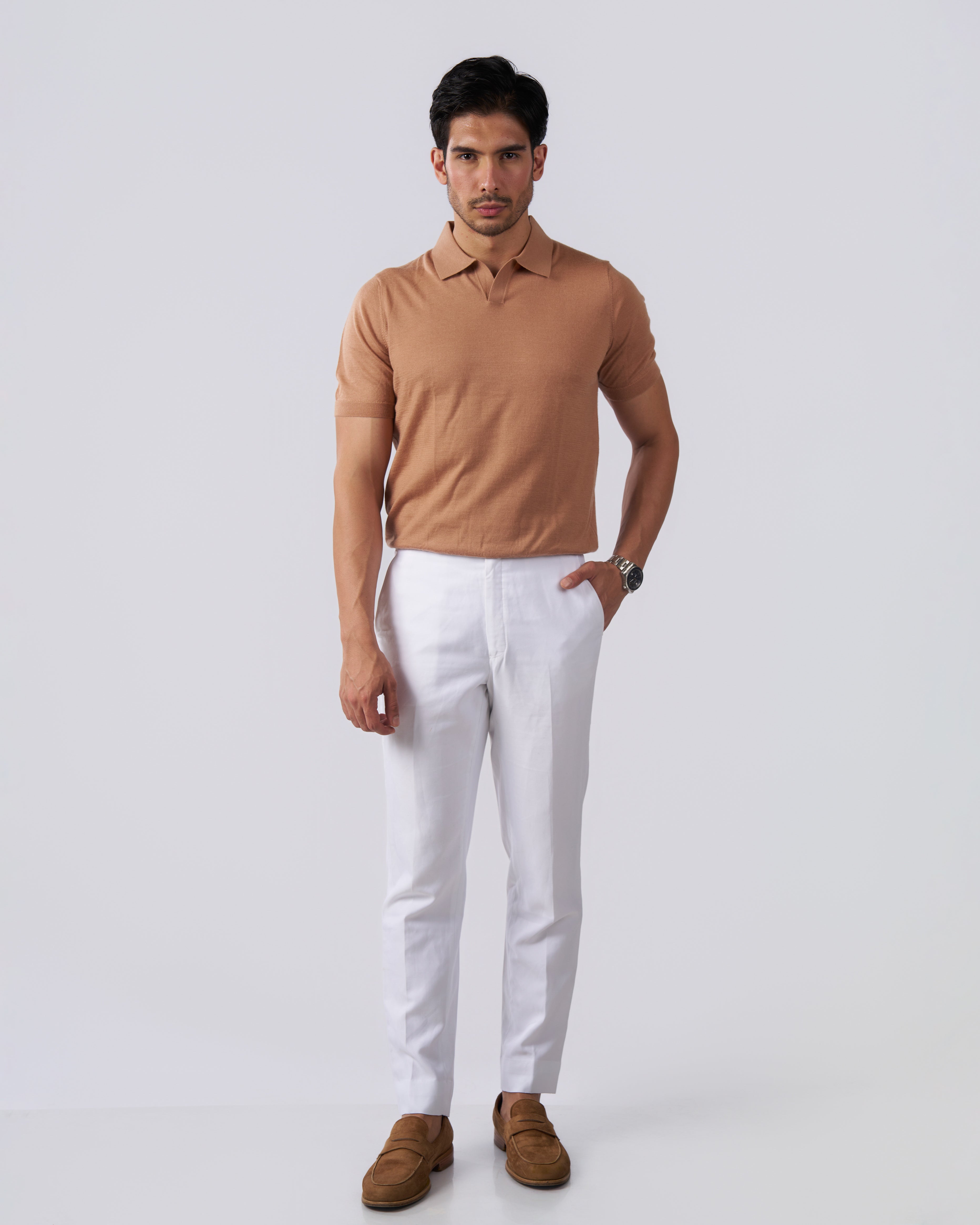 The Sienna Cashmere Polo