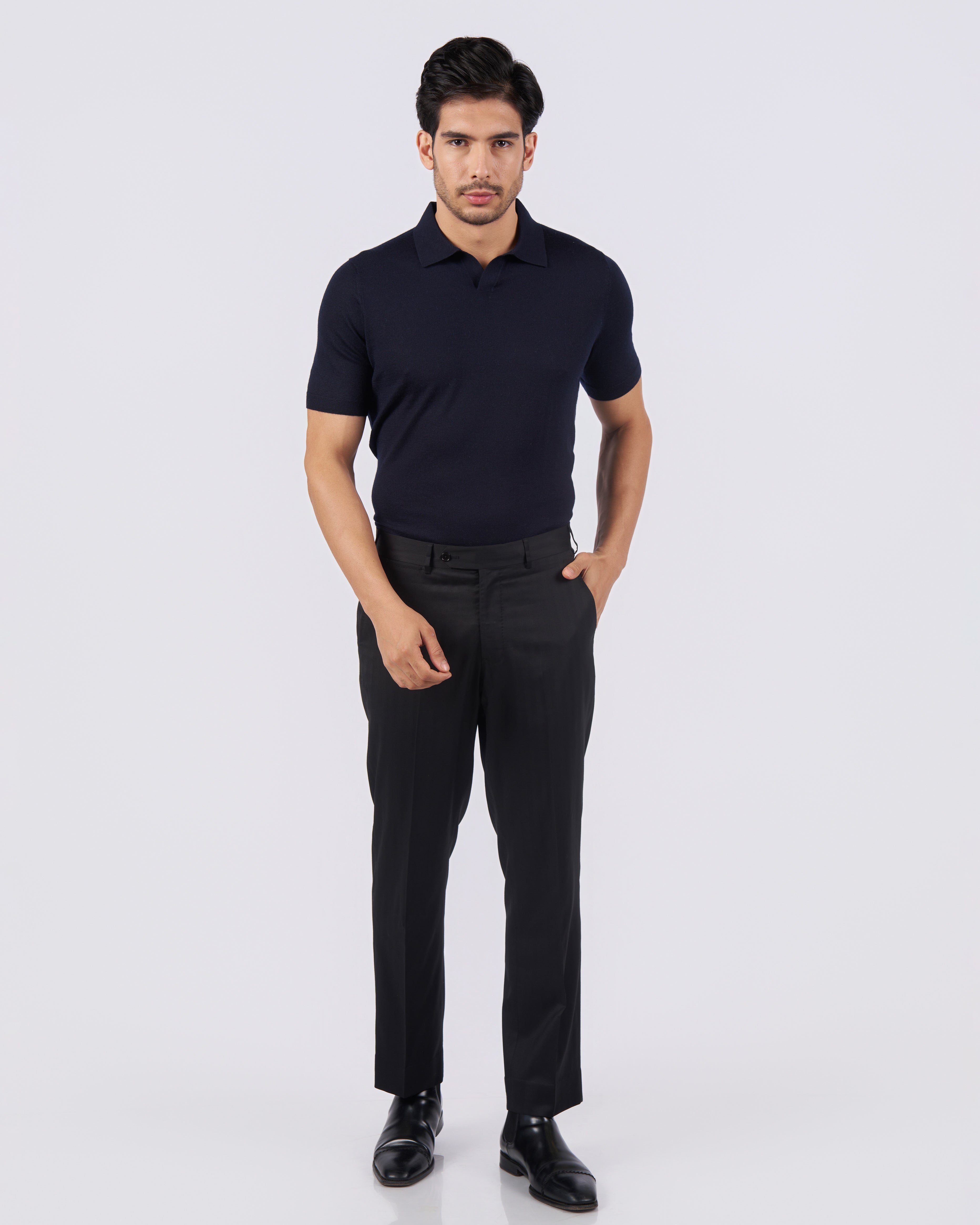 The Mezzanotte Cashmere Polo