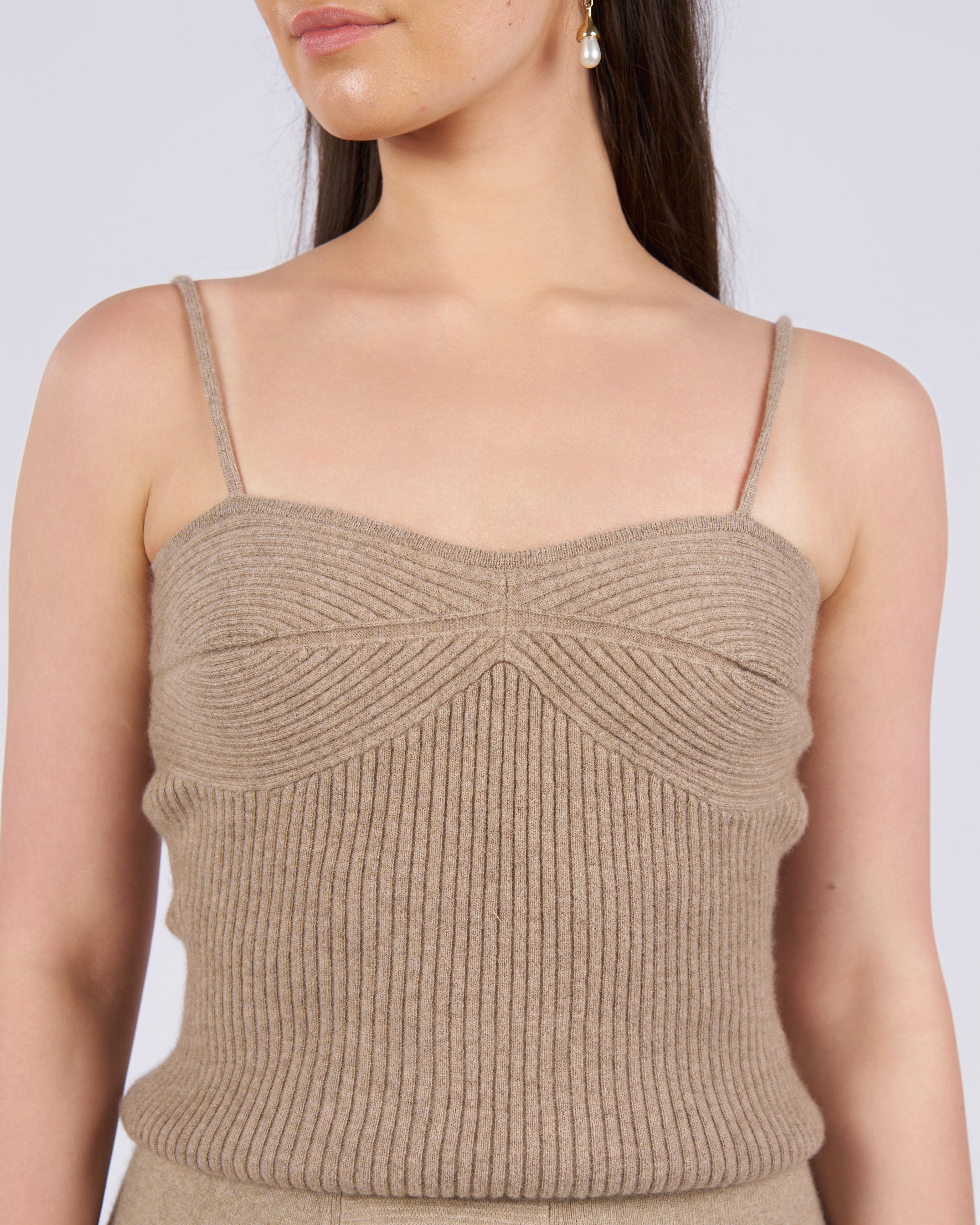 The Alma Ribbed Tank