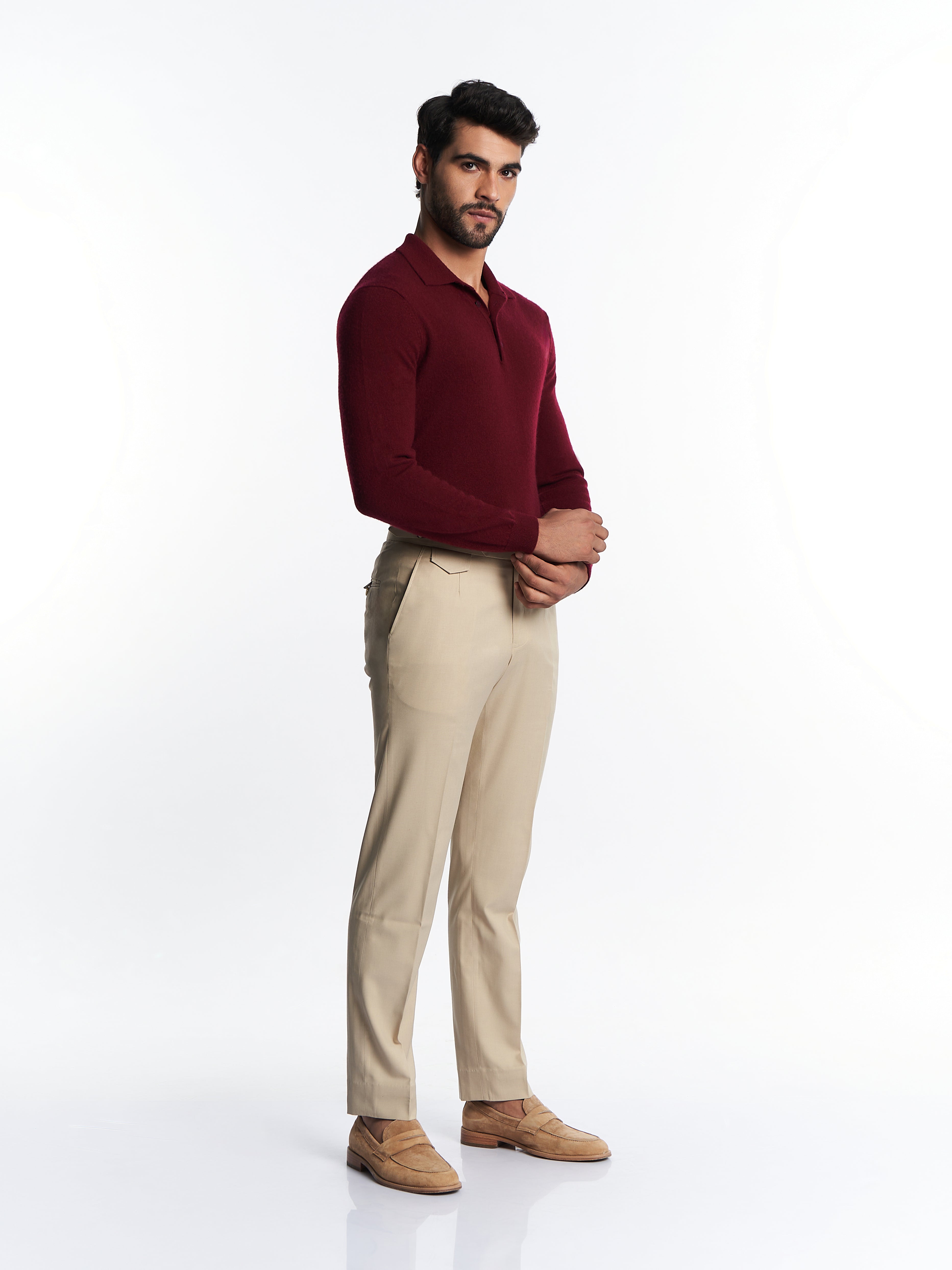Polo T-Shirt Riche Puro Cachemire