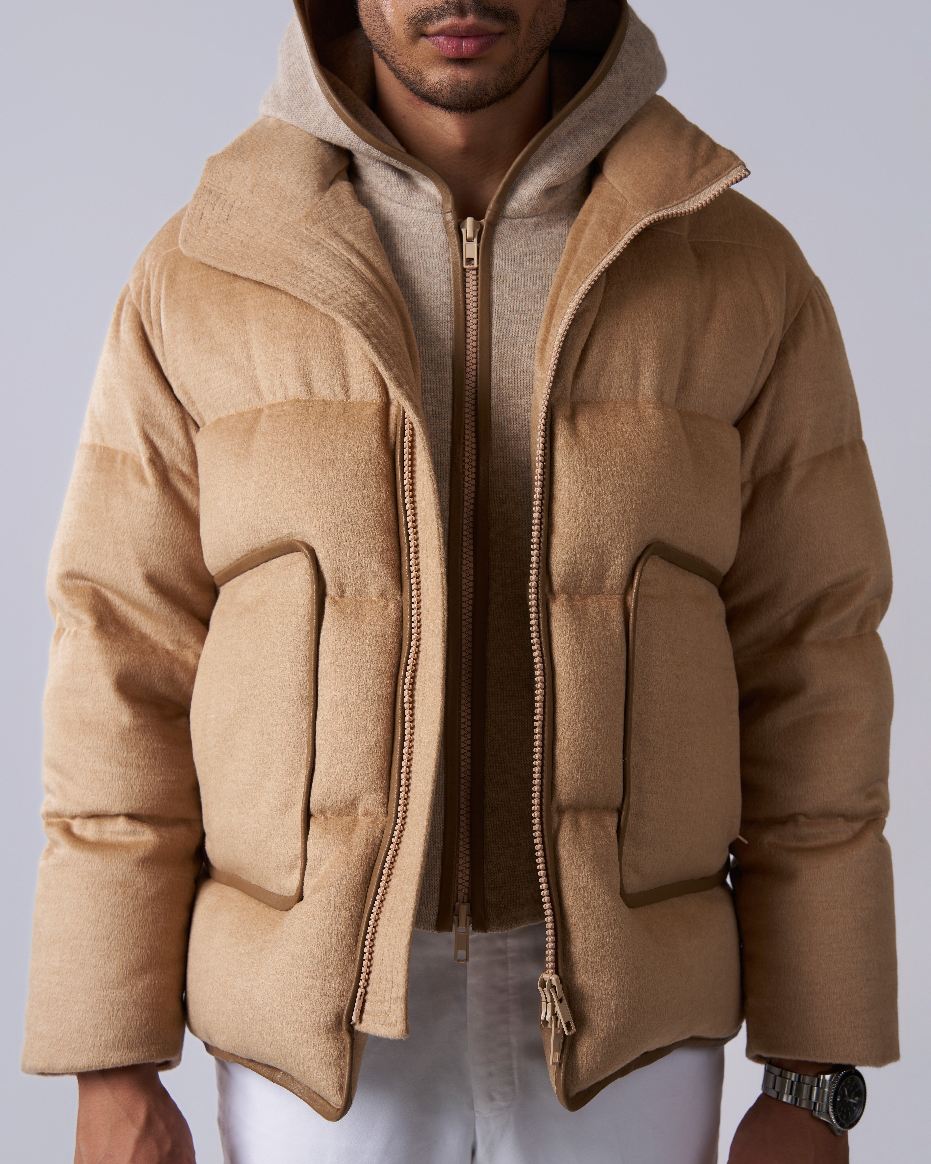 Chamonix Wool & Cashmere Puffer