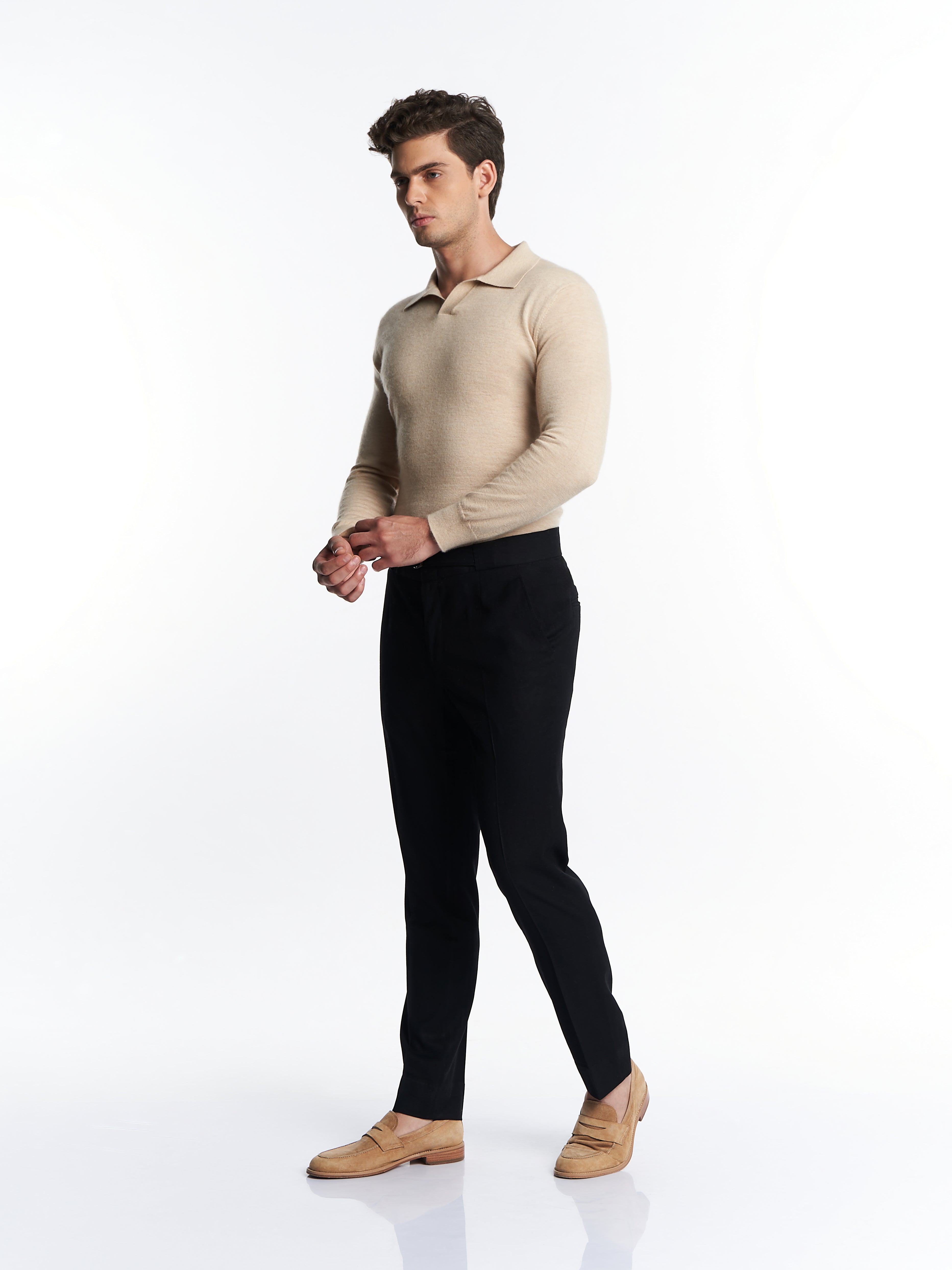 Polo T-Shirt Svelte Creme Di Cachemire